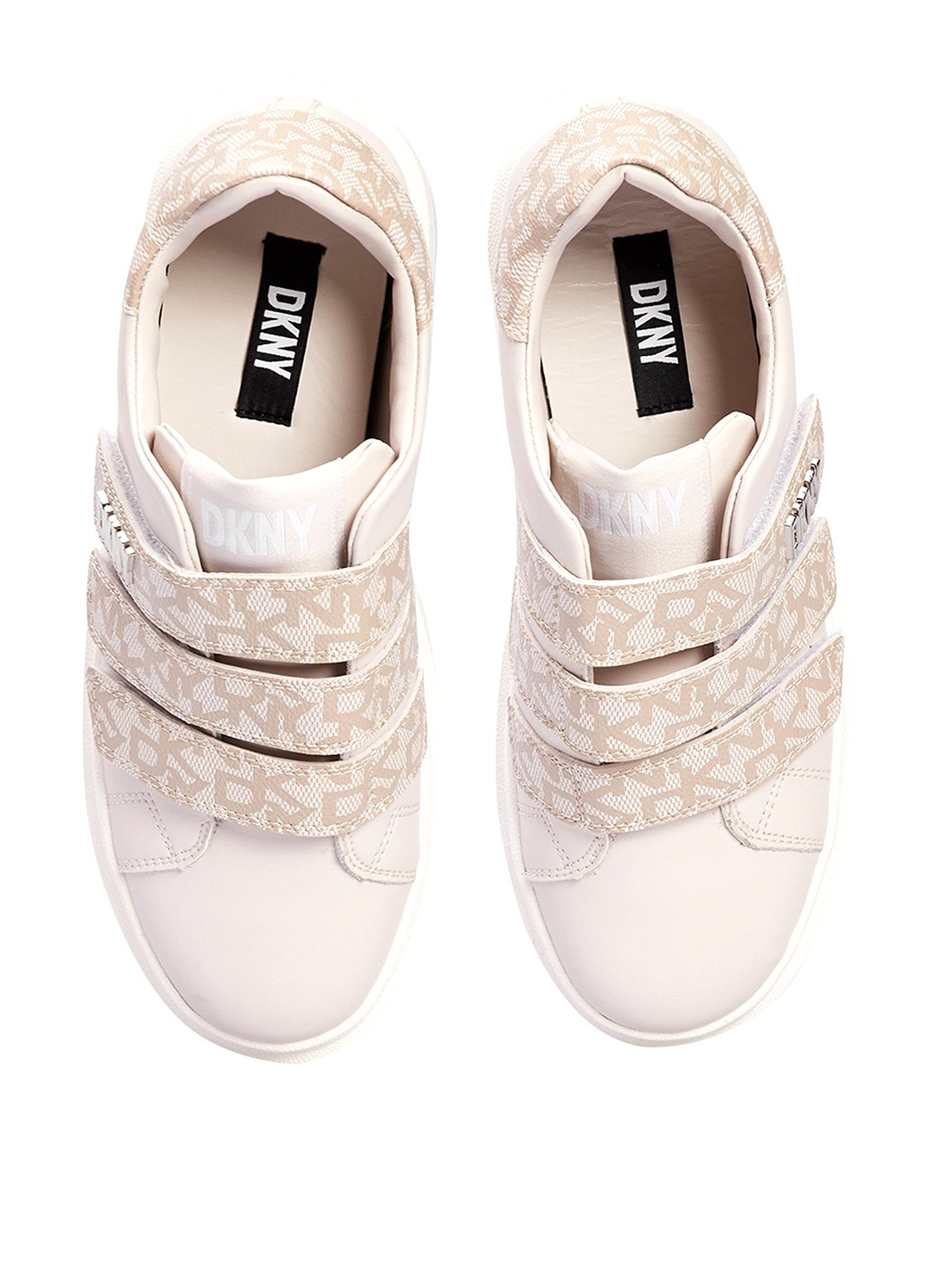 Світло-бежеві кеди DKNY