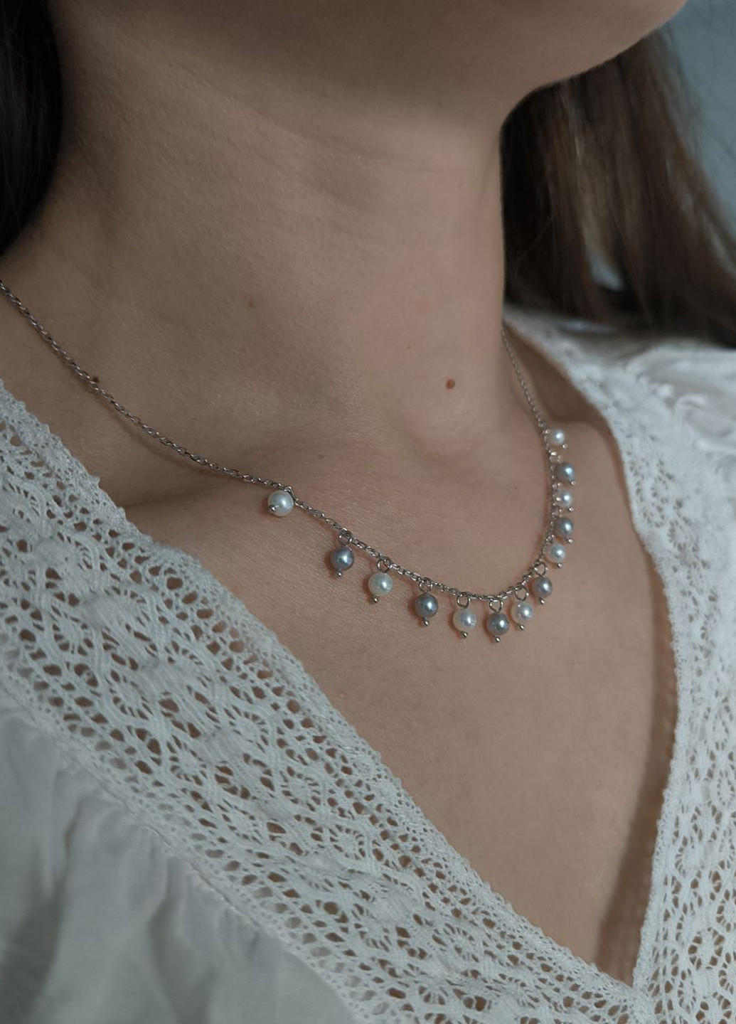 Кольє Silver Flame (350941474)