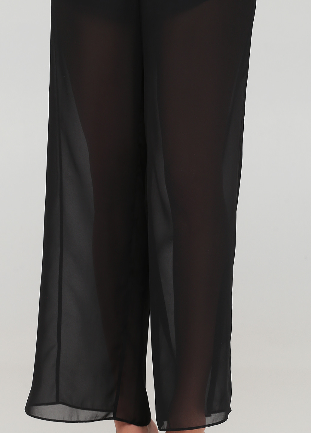 Черные кэжуал летние прямые брюки Arefeva