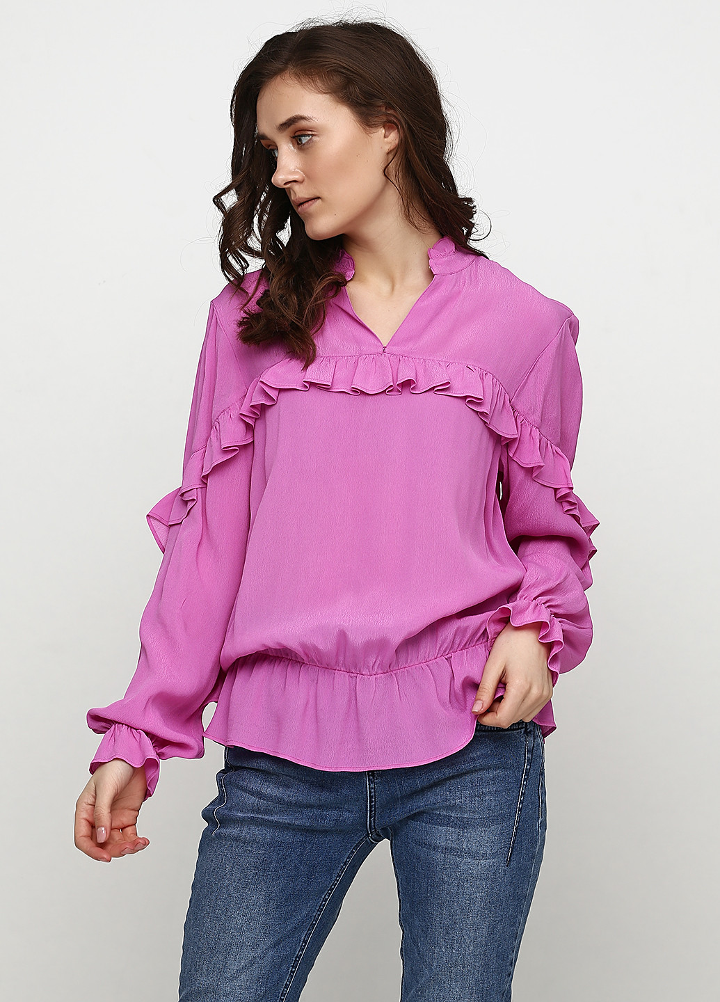 Рожева демісезонна блуза Imitz