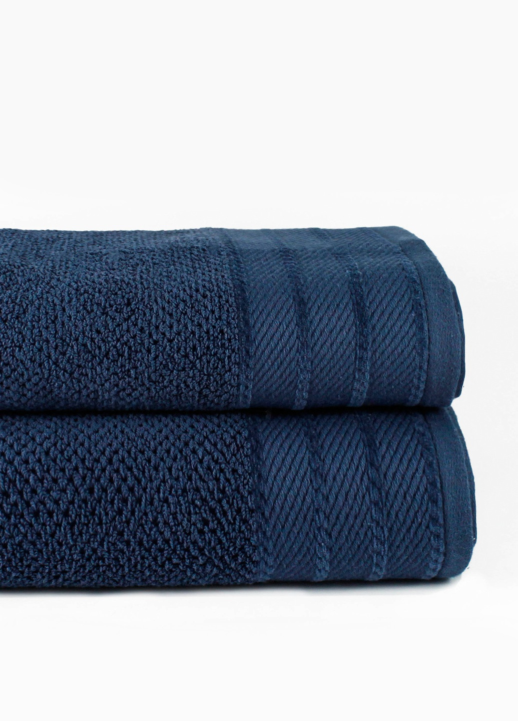 Полотенце махровое Riga, деним, размер 70x140 cm Bulgaria-Tex синий