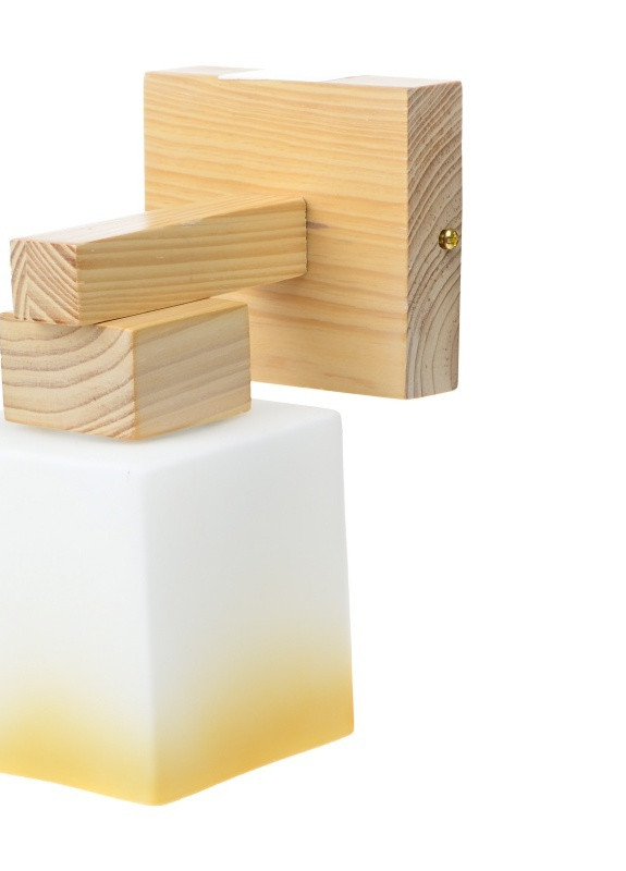 Бра настенное накладное деревянное кантри BKL-406W/1 Brille (253894427)