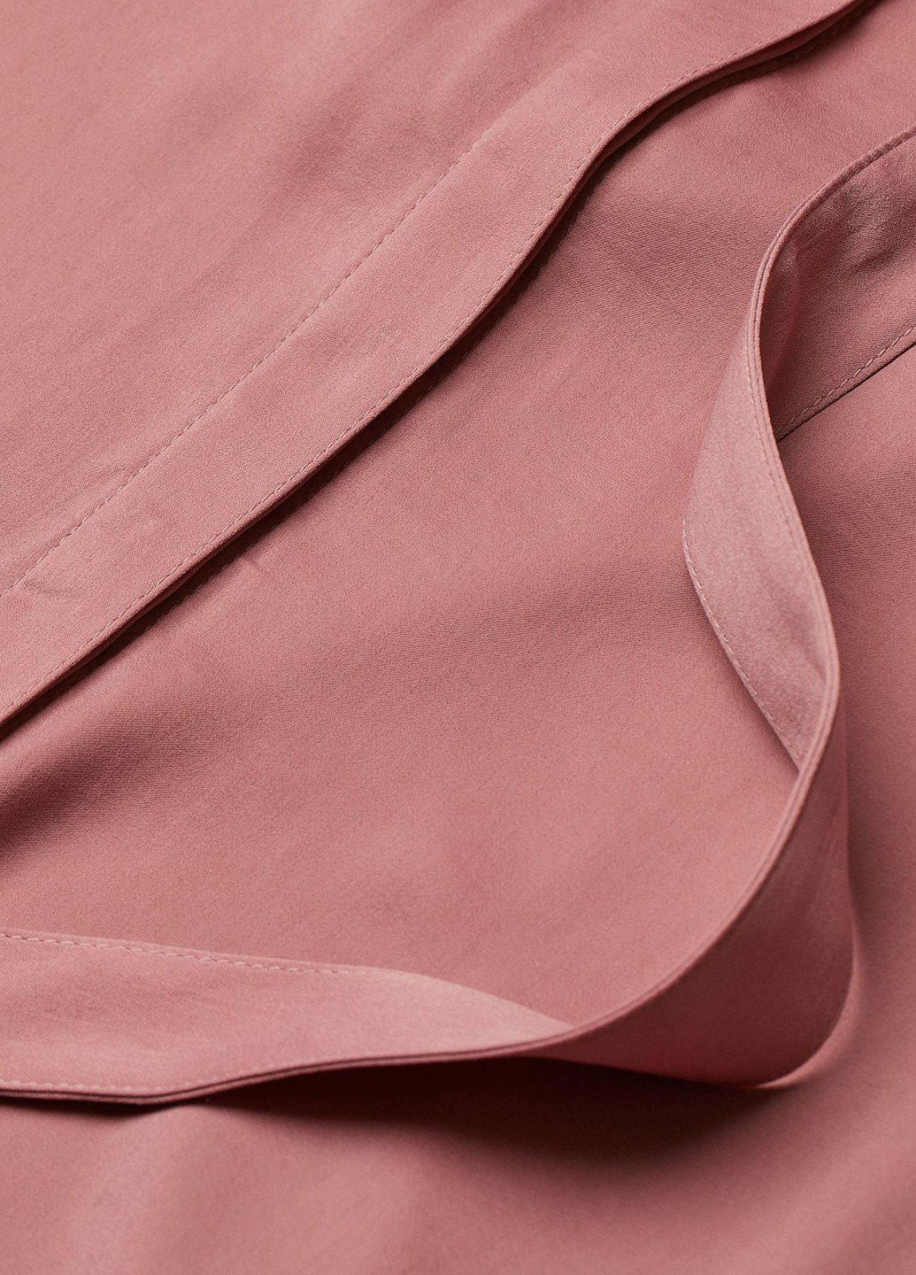 Темно-рожева кежуал сукня сорочка H&M однотонна