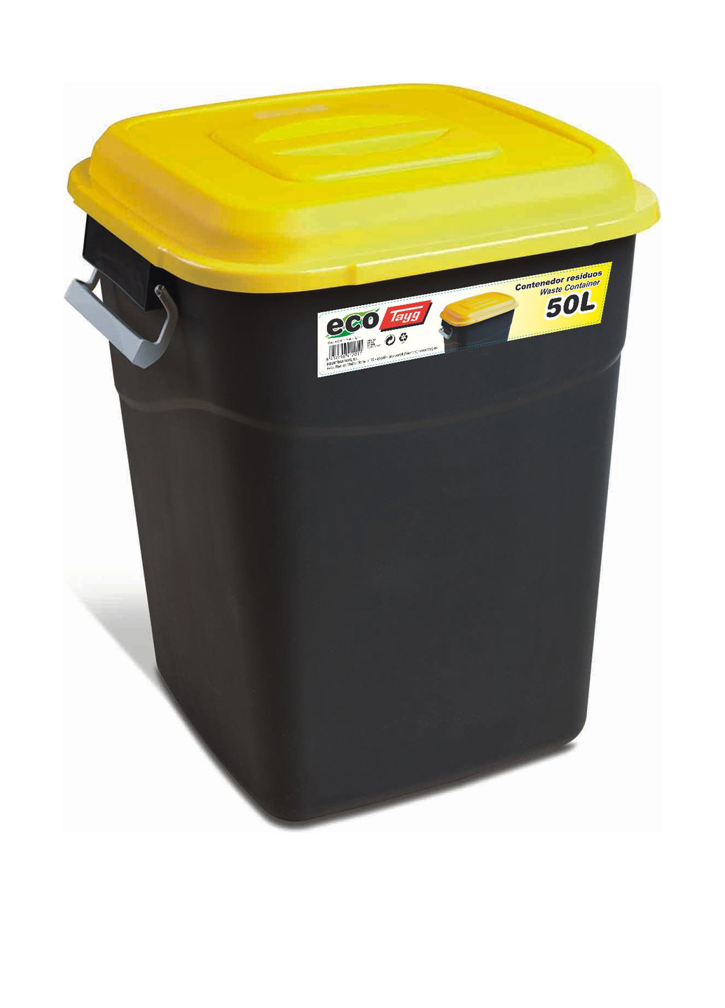 Бак-контейнер для сміття 50л 41*40*51см Tayg (184959217)