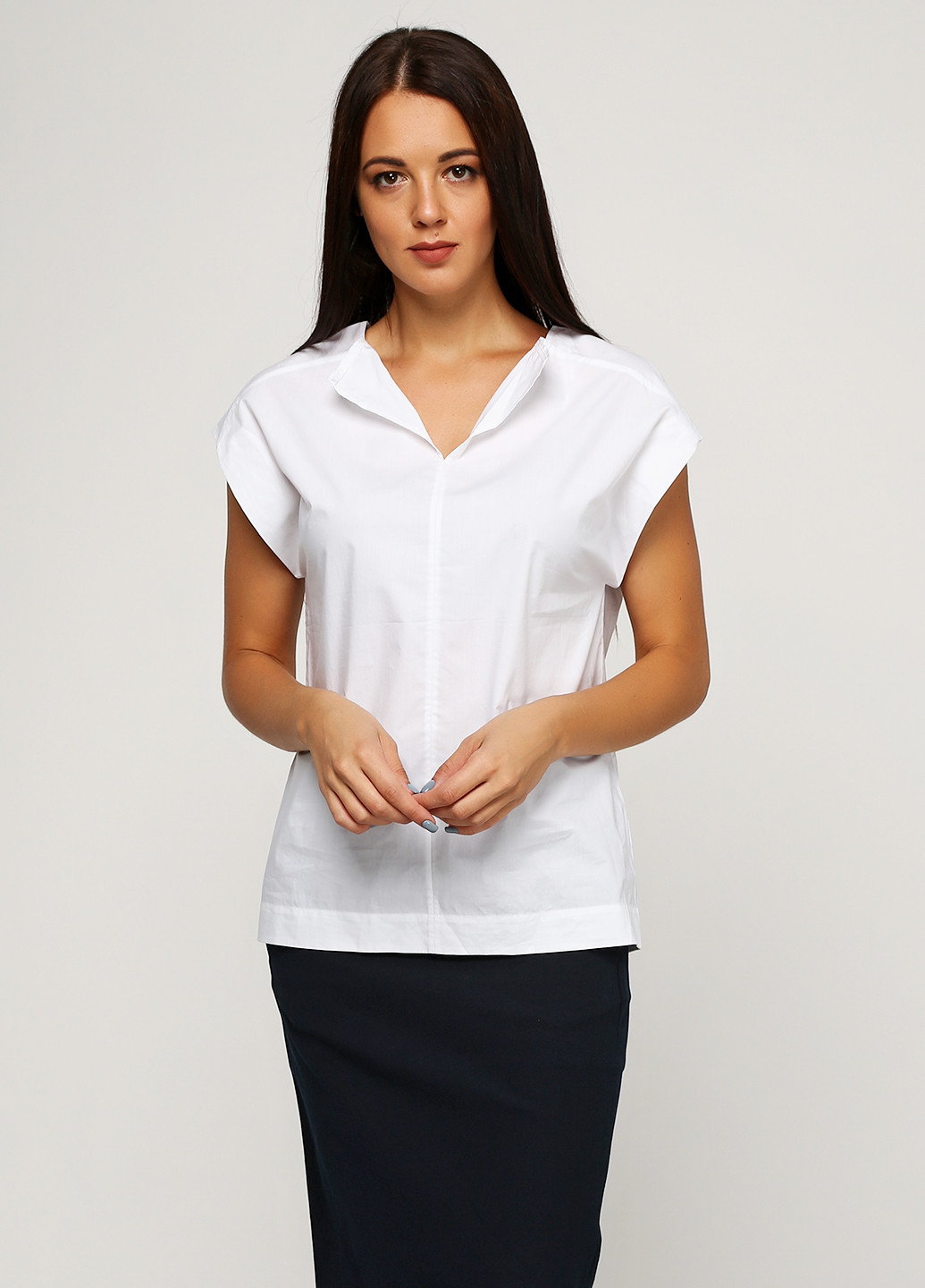 Белая летняя блуза Cos