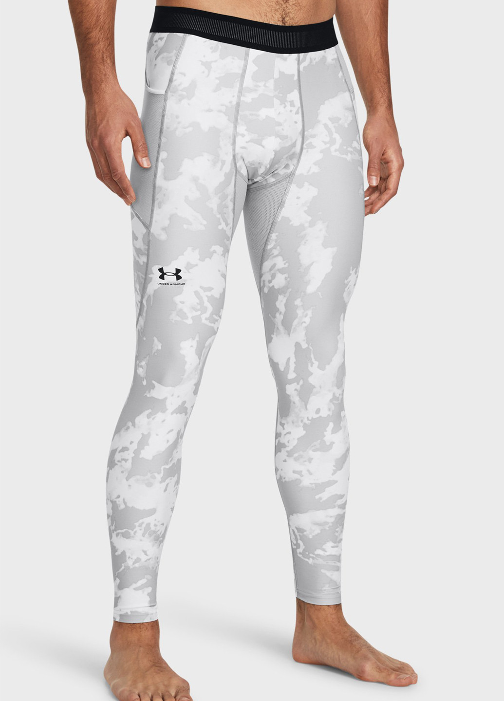 Серые демисезонные леггинсы Under Armour