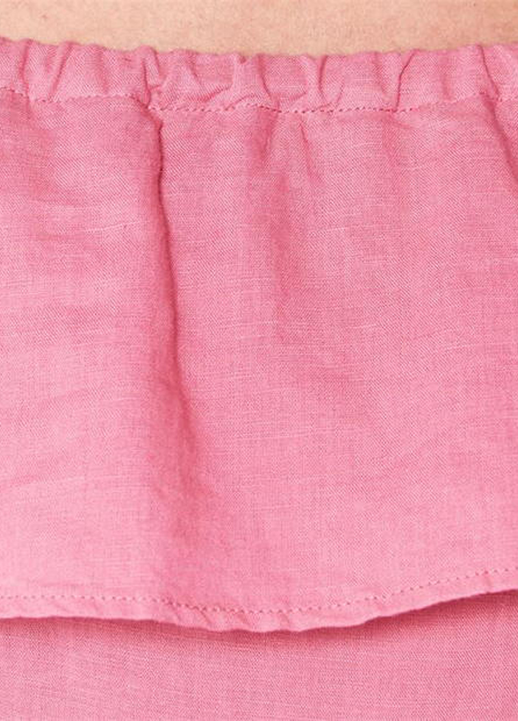 Рожева кежуал сукня кльош Jack Wills однотонна