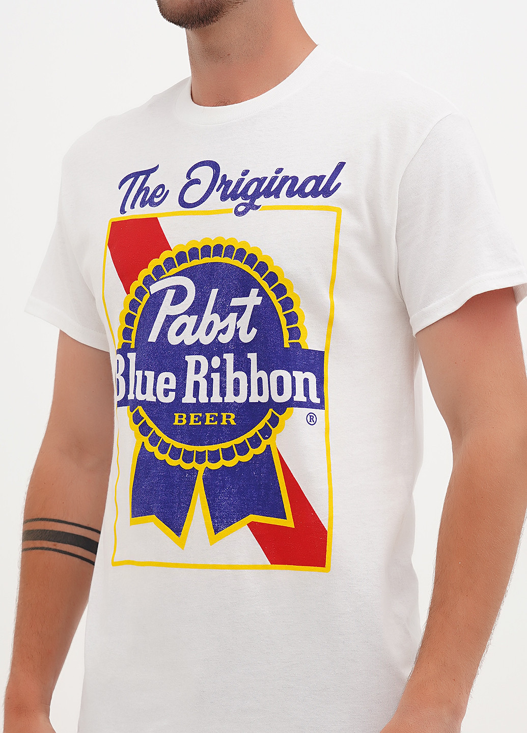 Біла футболка Gildan