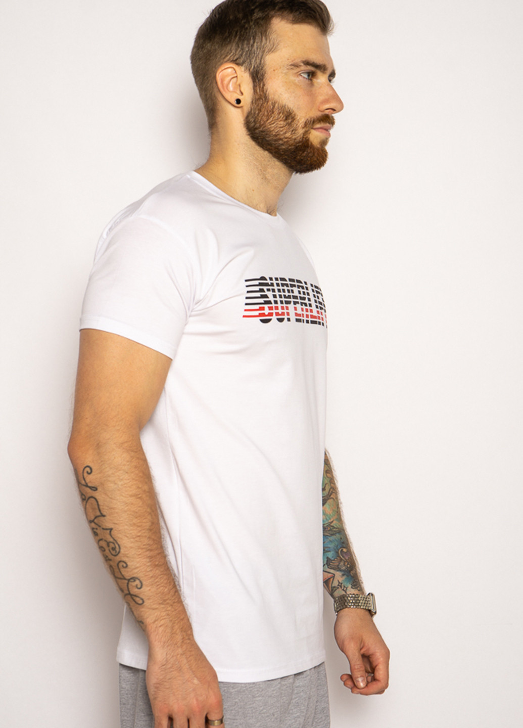 Белая футболка Time of Style