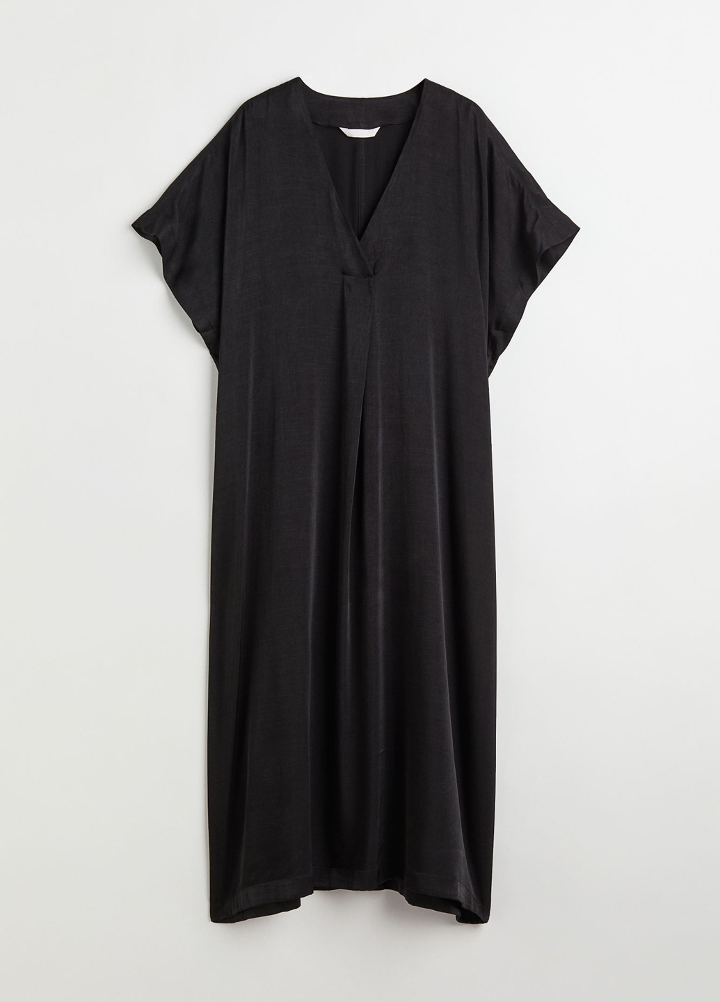 Черное кэжуал платье H&M однотонное