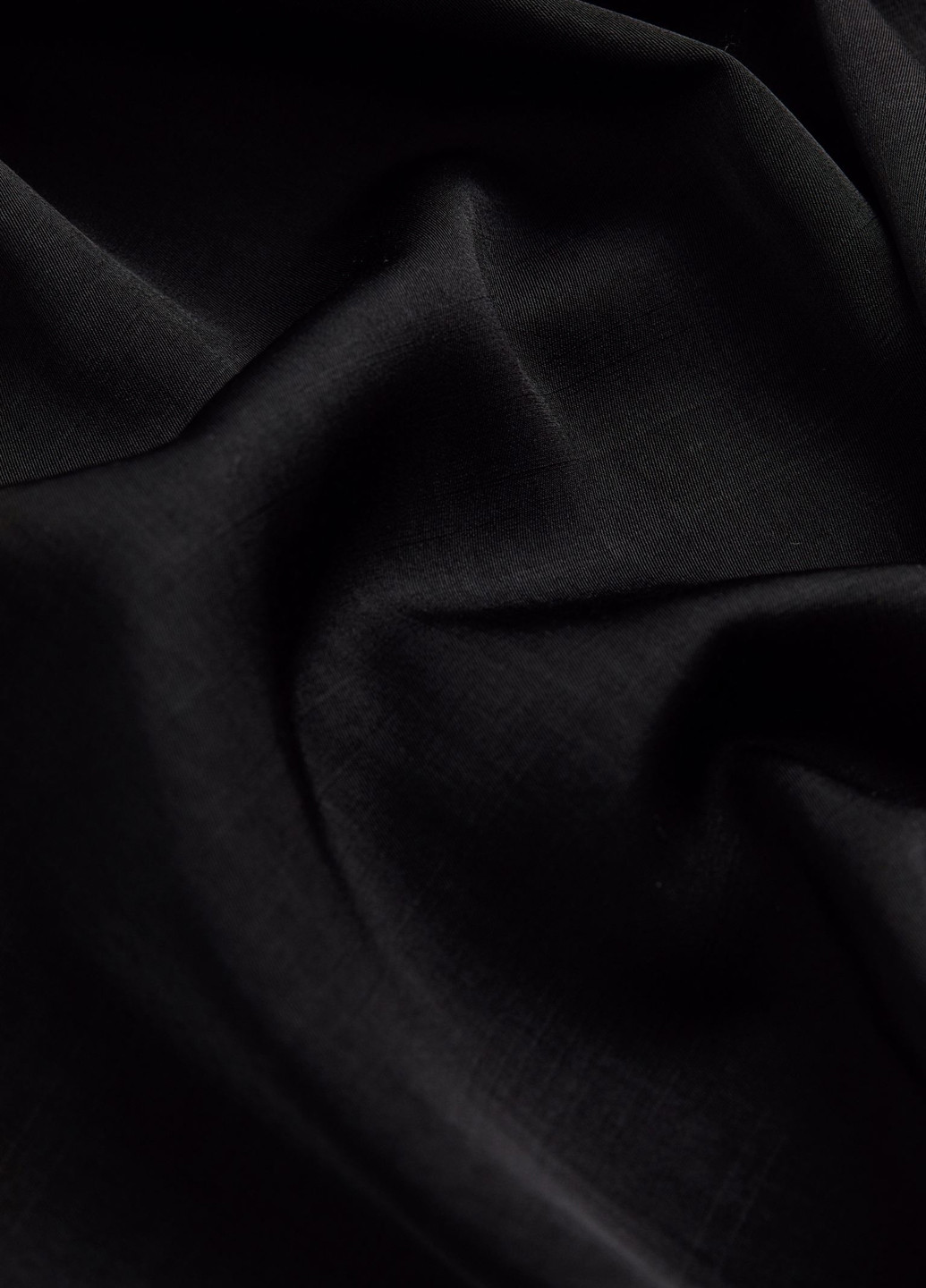 Черное кэжуал платье H&M однотонное