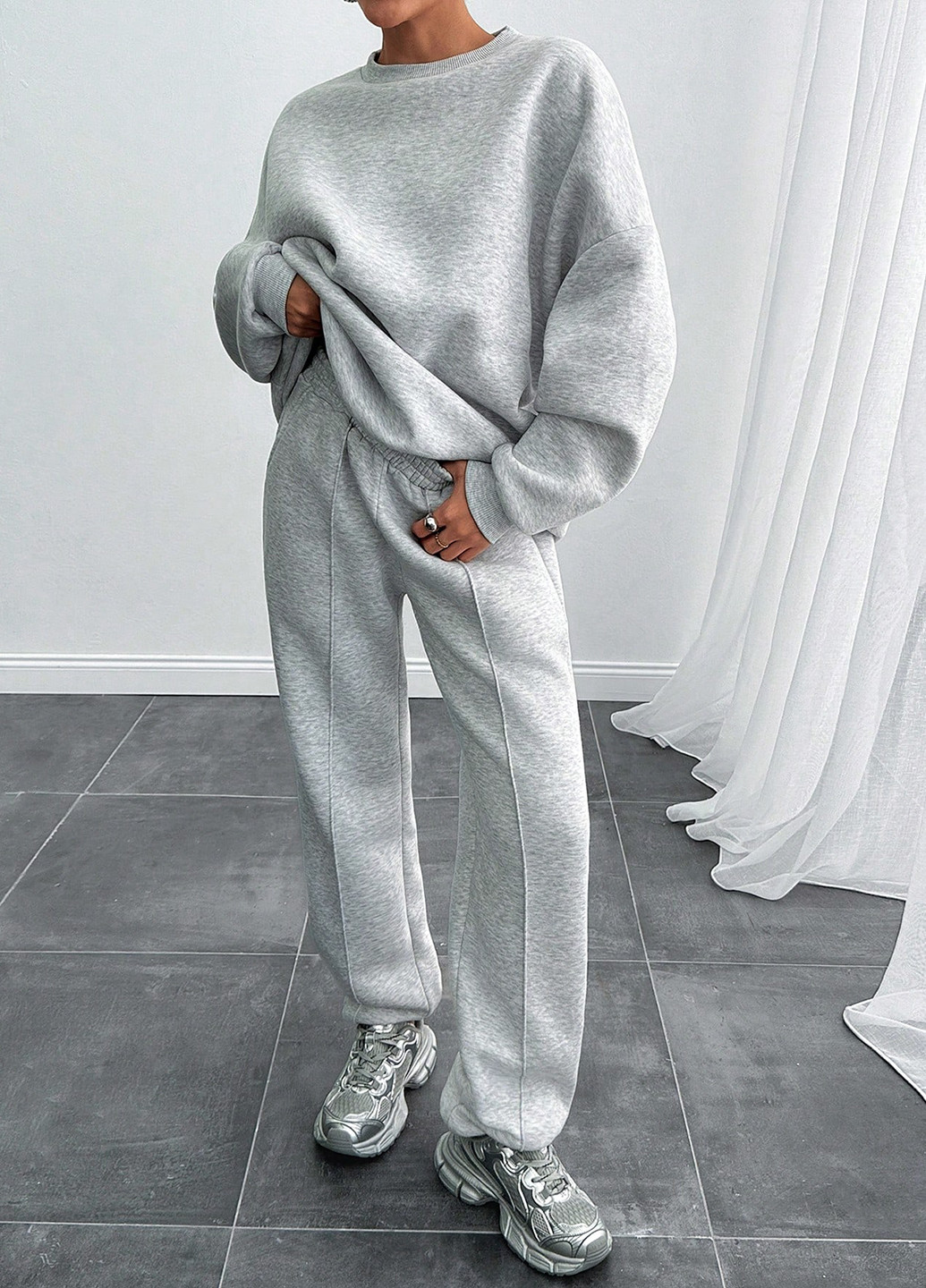 Костюм (свитшот, брюки) SHEIN (367436354)