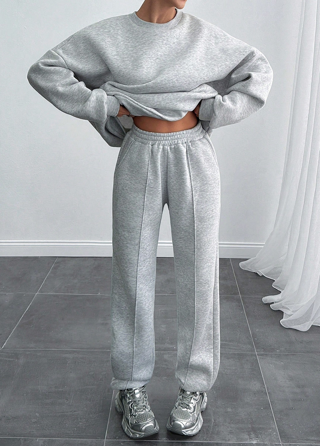 Костюм (свитшот, брюки) SHEIN (367436354)