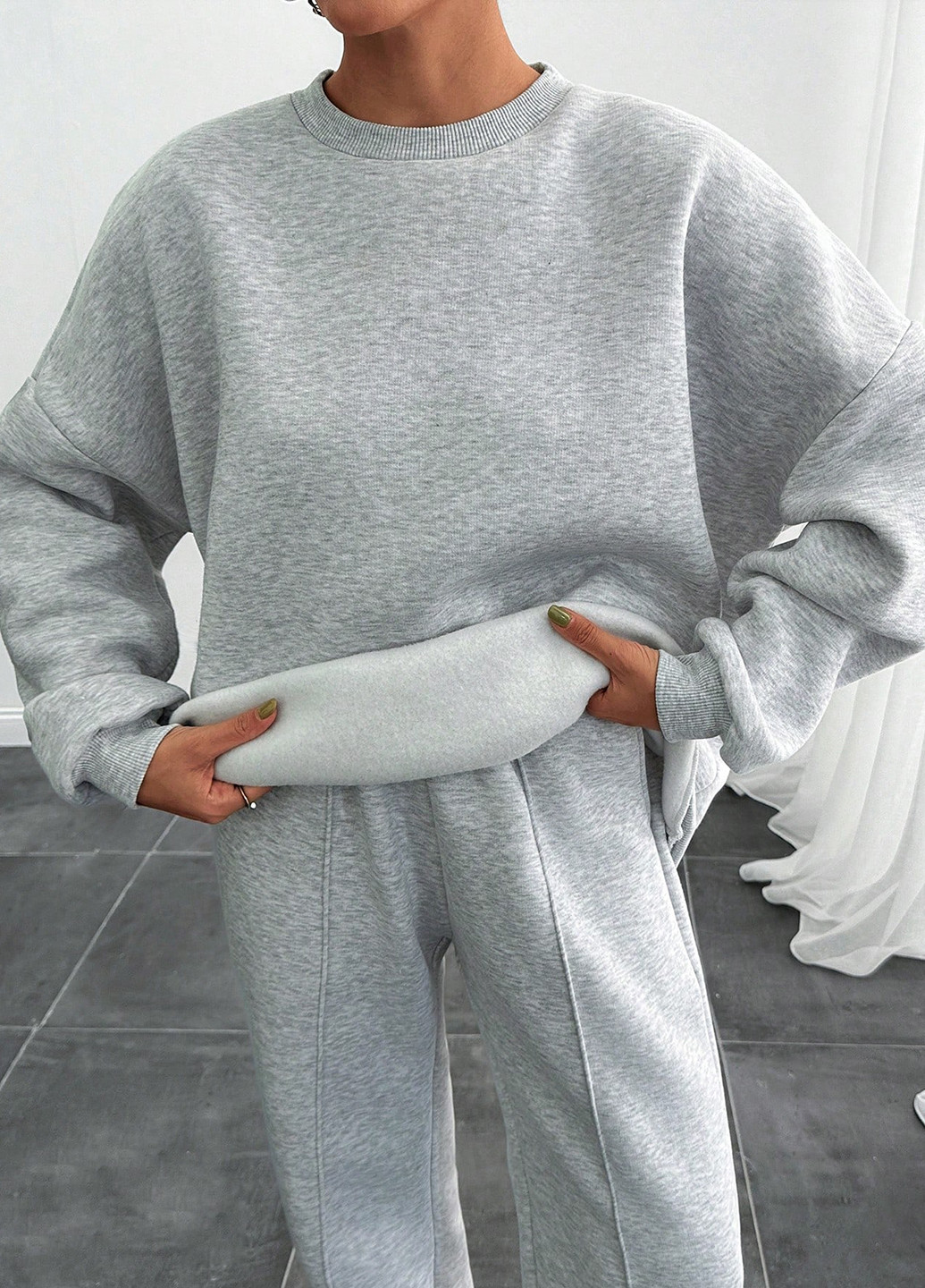 Костюм (свитшот, брюки) SHEIN (367436354)