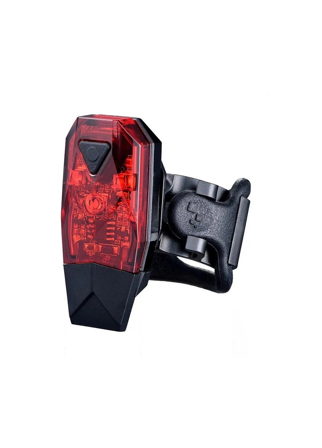 Задний свет безопасности для велосипеда освещение фонарь мигалка 4 режима работы USB (22395-Нов) Unbranded (253588018)