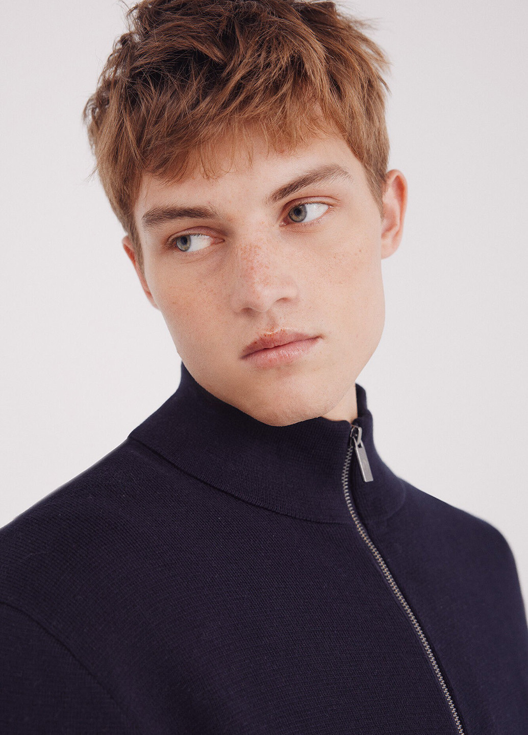 Темно-синий демисезонный кардиган Springfield