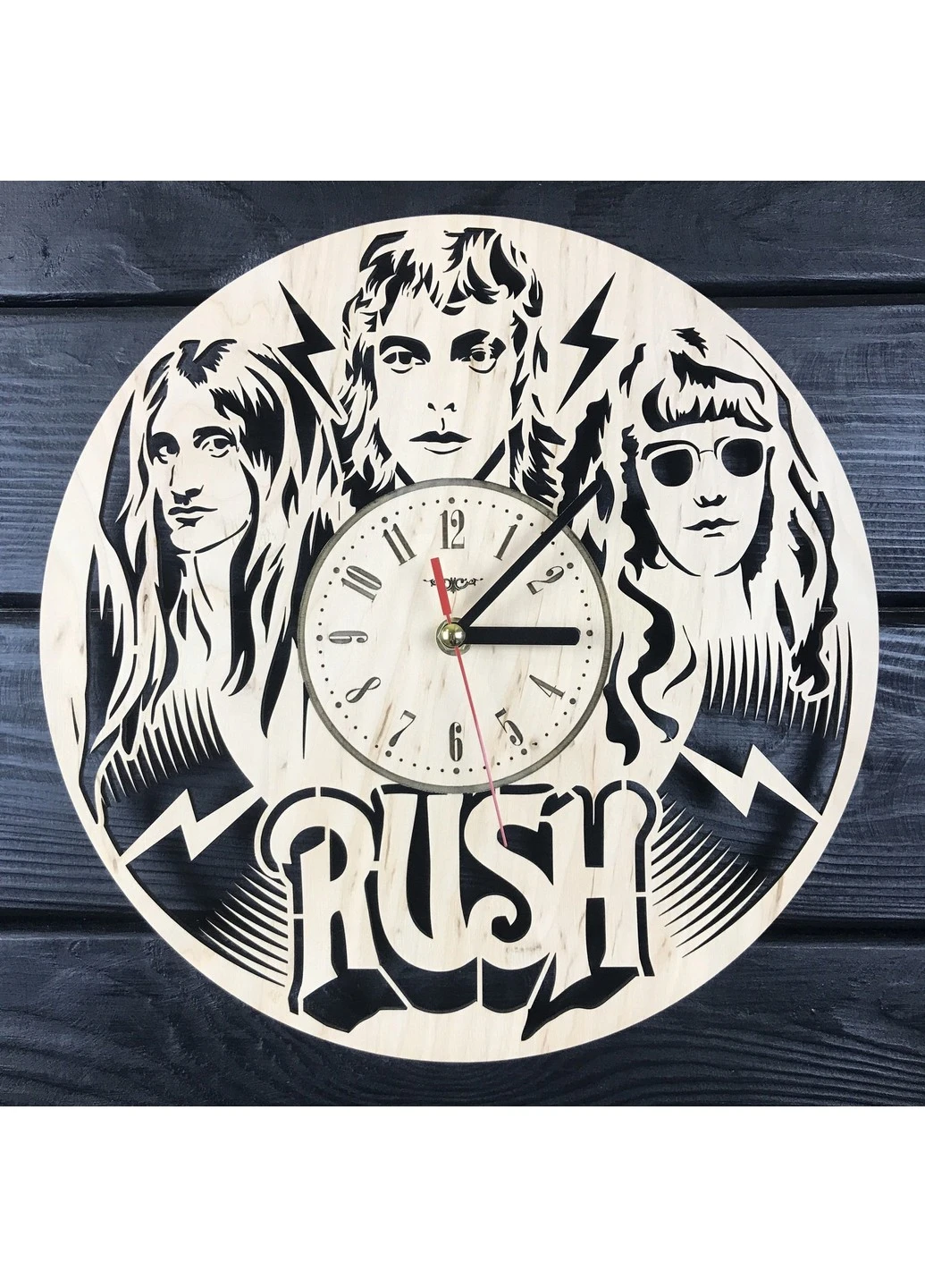 Годинник з натурального дерева настінний «Rush» 7Arts (253567037)