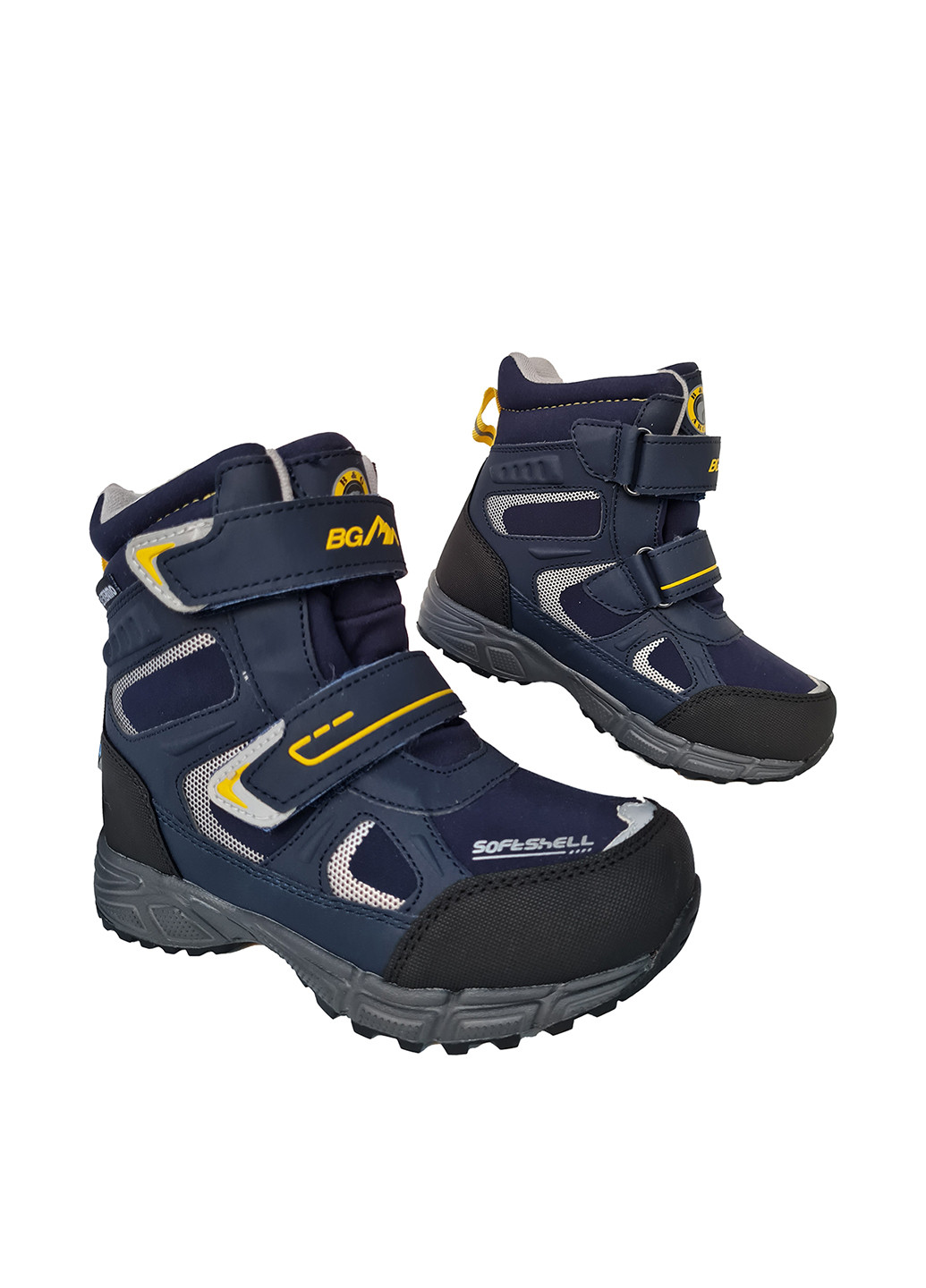 Темно-синие кэжуал зимние ботинки B & G