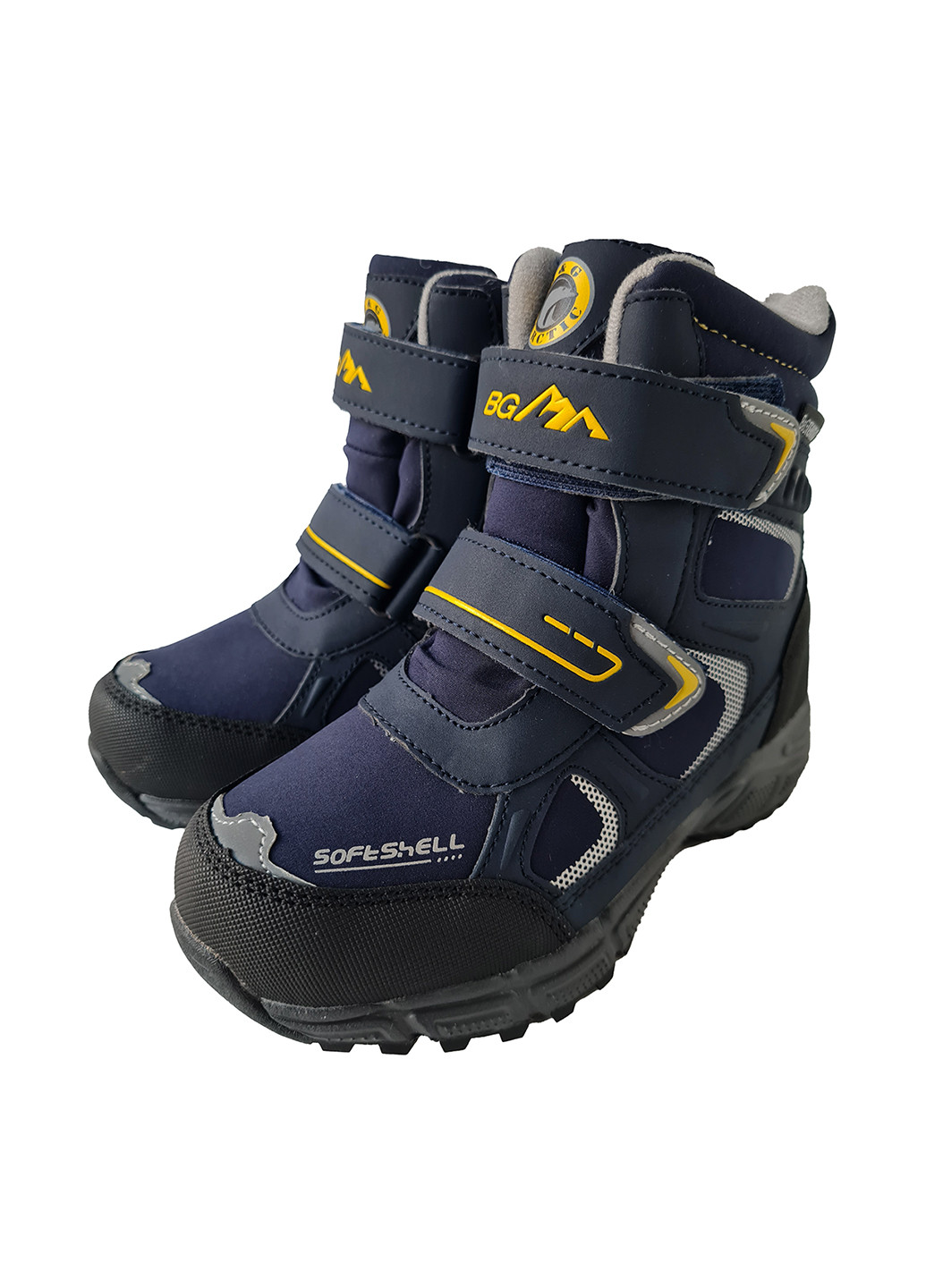 Темно-синие кэжуал зимние ботинки B & G