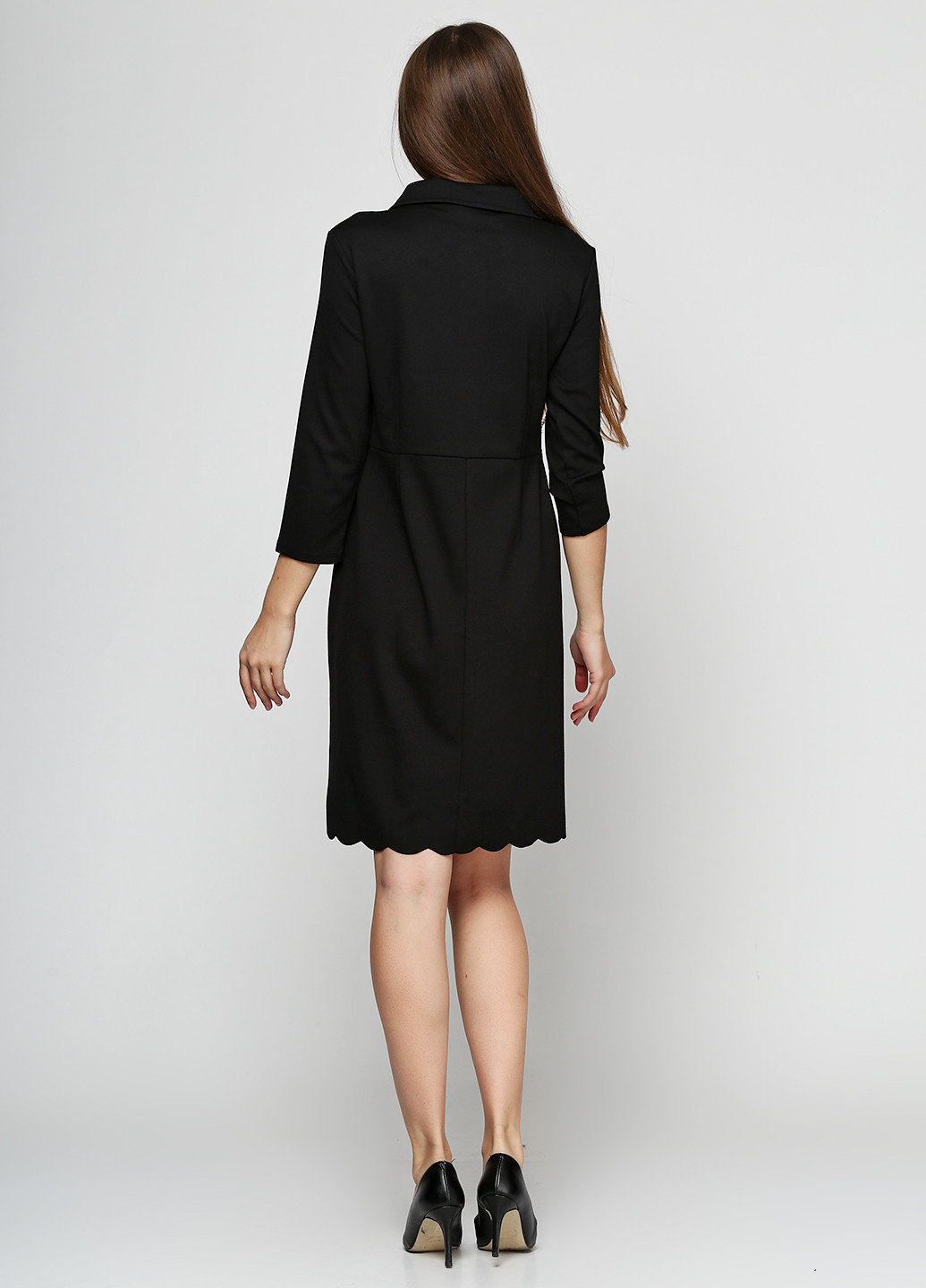 Черное кэжуал платье Asos однотонное