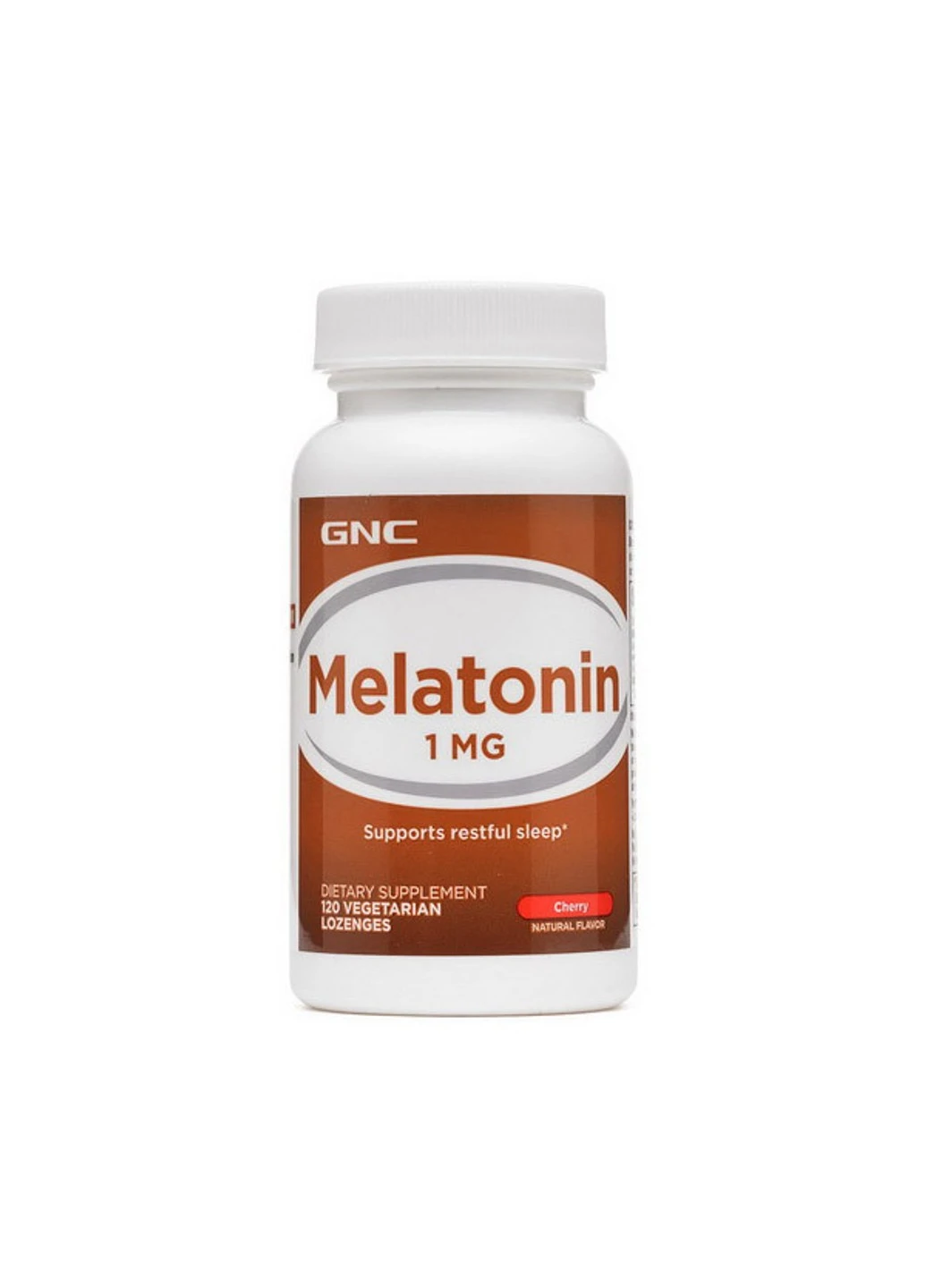 Мелатонін Melatonin 1 мг (120 льодяників) GNC (255409768)