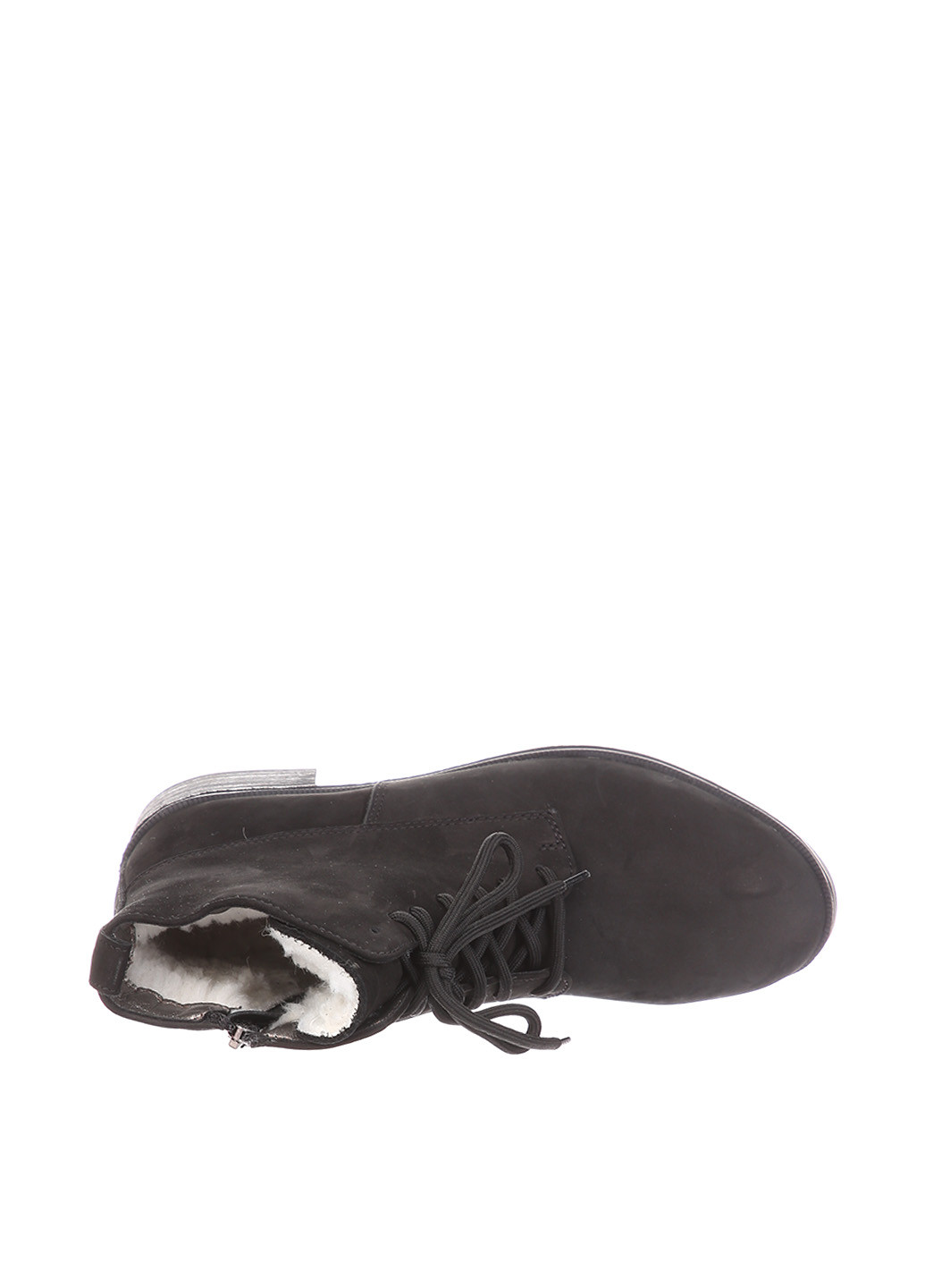 Осенние ботинки In Max со шнуровкой из натурального нубука