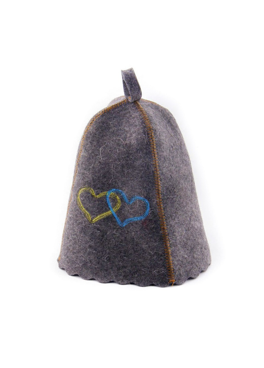 Шапка для бани "Сердца Украины" Luxyart (206831228)