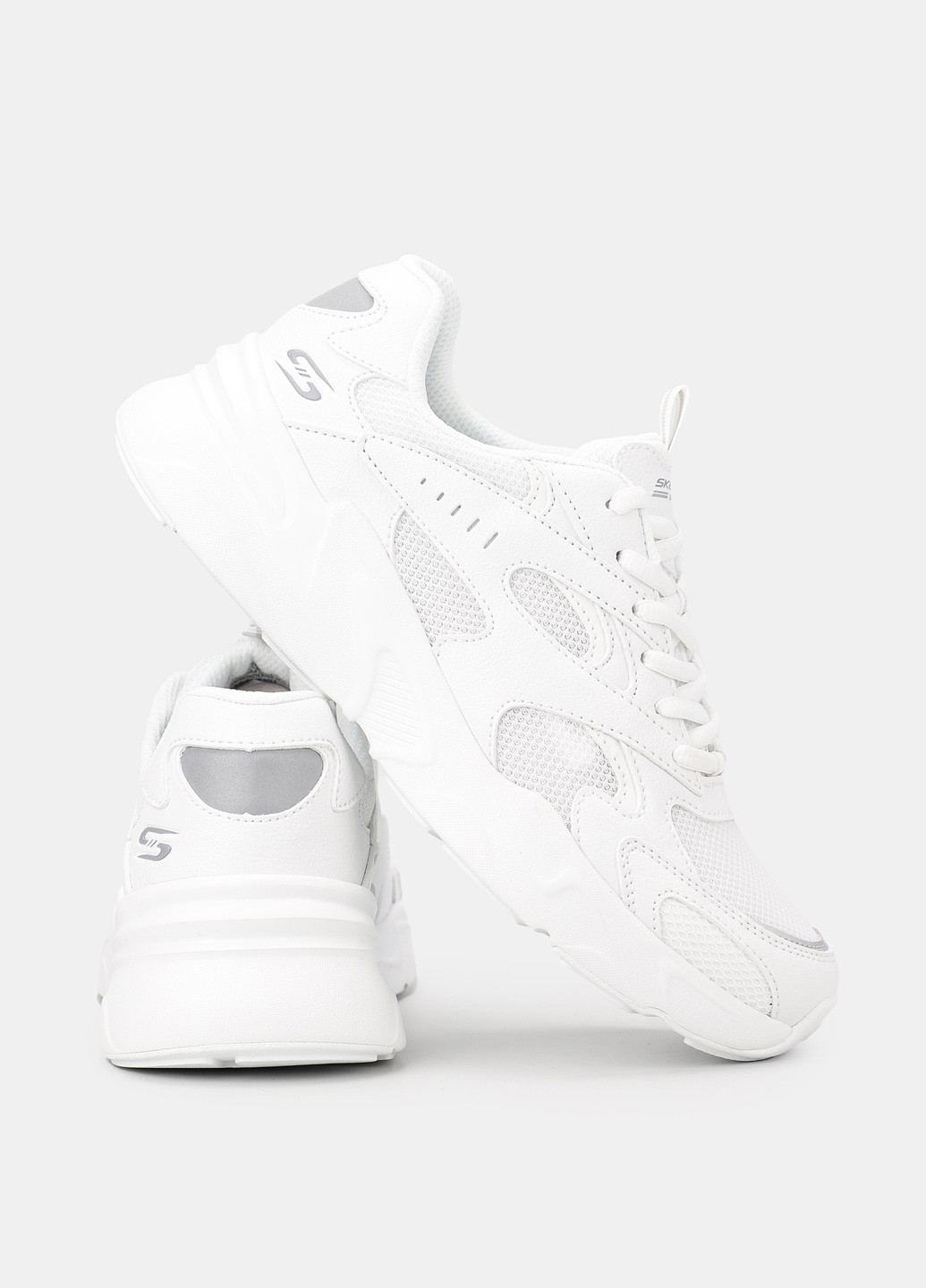 Кроссовки Skechers белые лето (363353988)