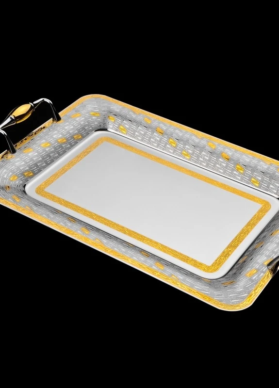 Поднос прямоугольный 40х28cm G Сорренто NGD147TRAY Lora (253932559)