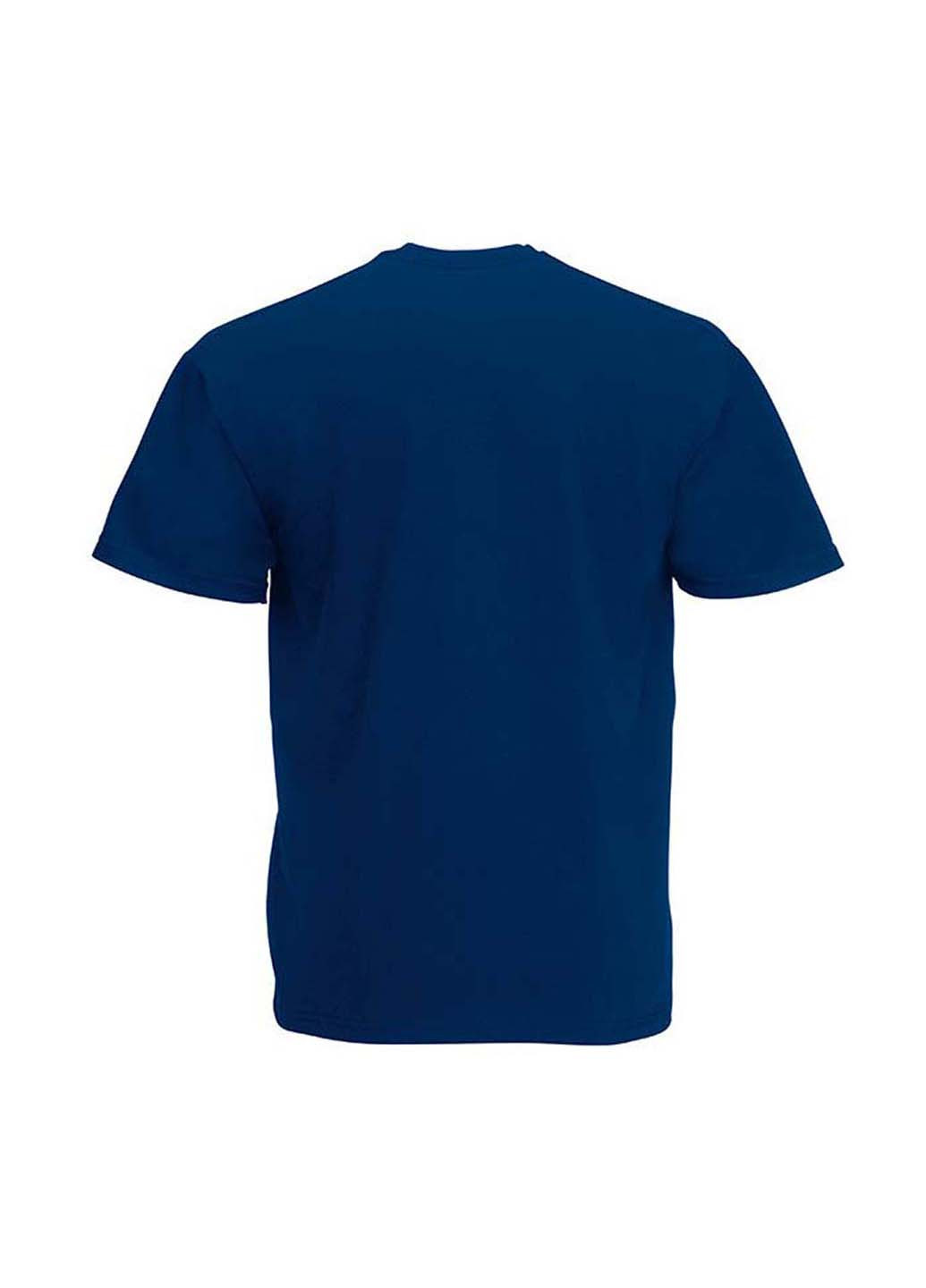Темно-синяя демисезонная футболка Fruit of the Loom D061019032164