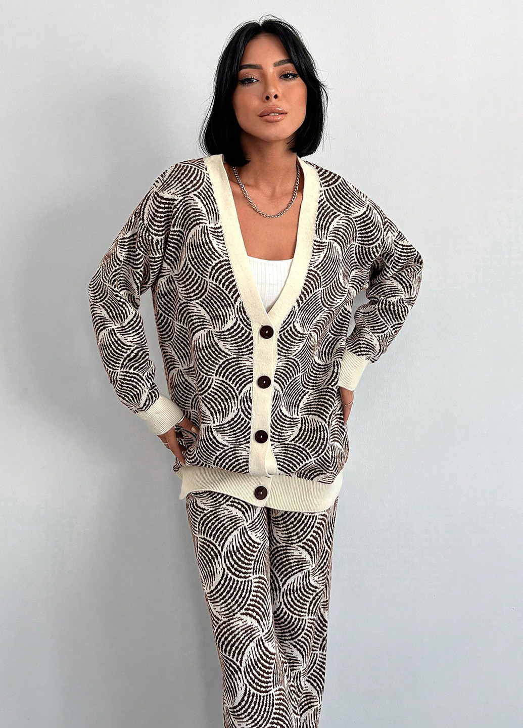 Костюм (кардиган, штани) SHEIN (341532914)