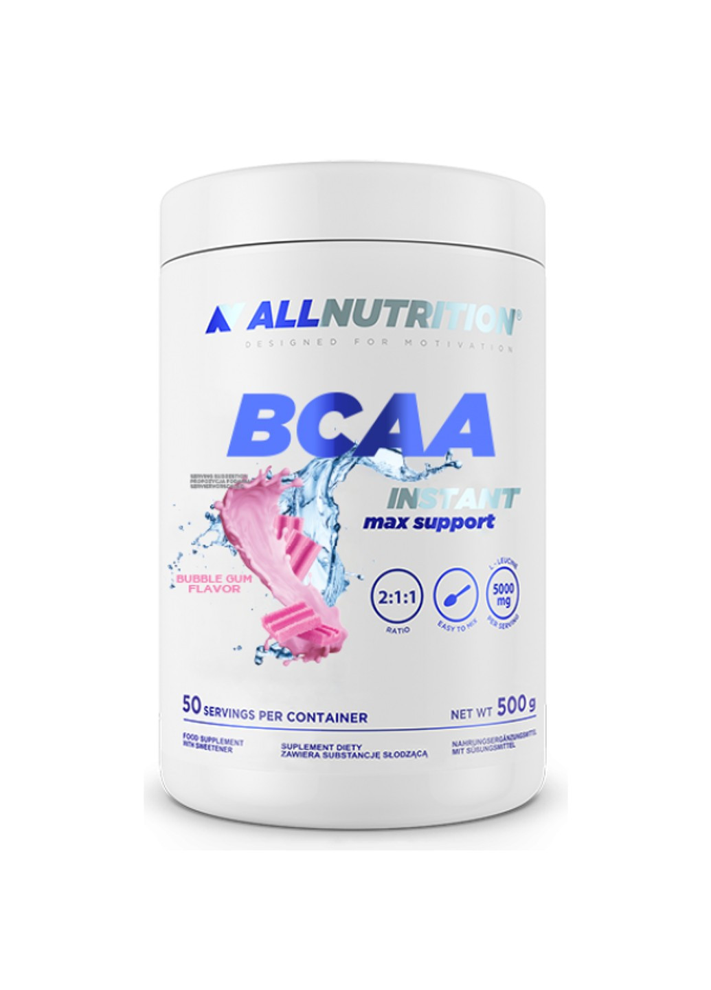 БЦАА BCAA Max Support Instant (500 г) алл нутришн макс саппорт Bllueberry Allnutrition (255363297)