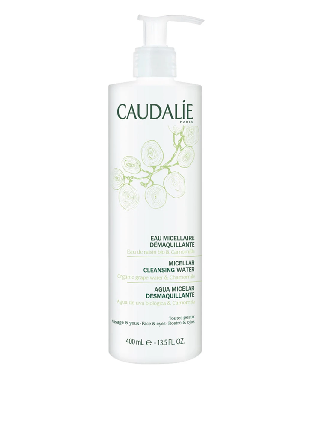 Вода для снятия макияжа, 400 мл Caudalie (160879277)