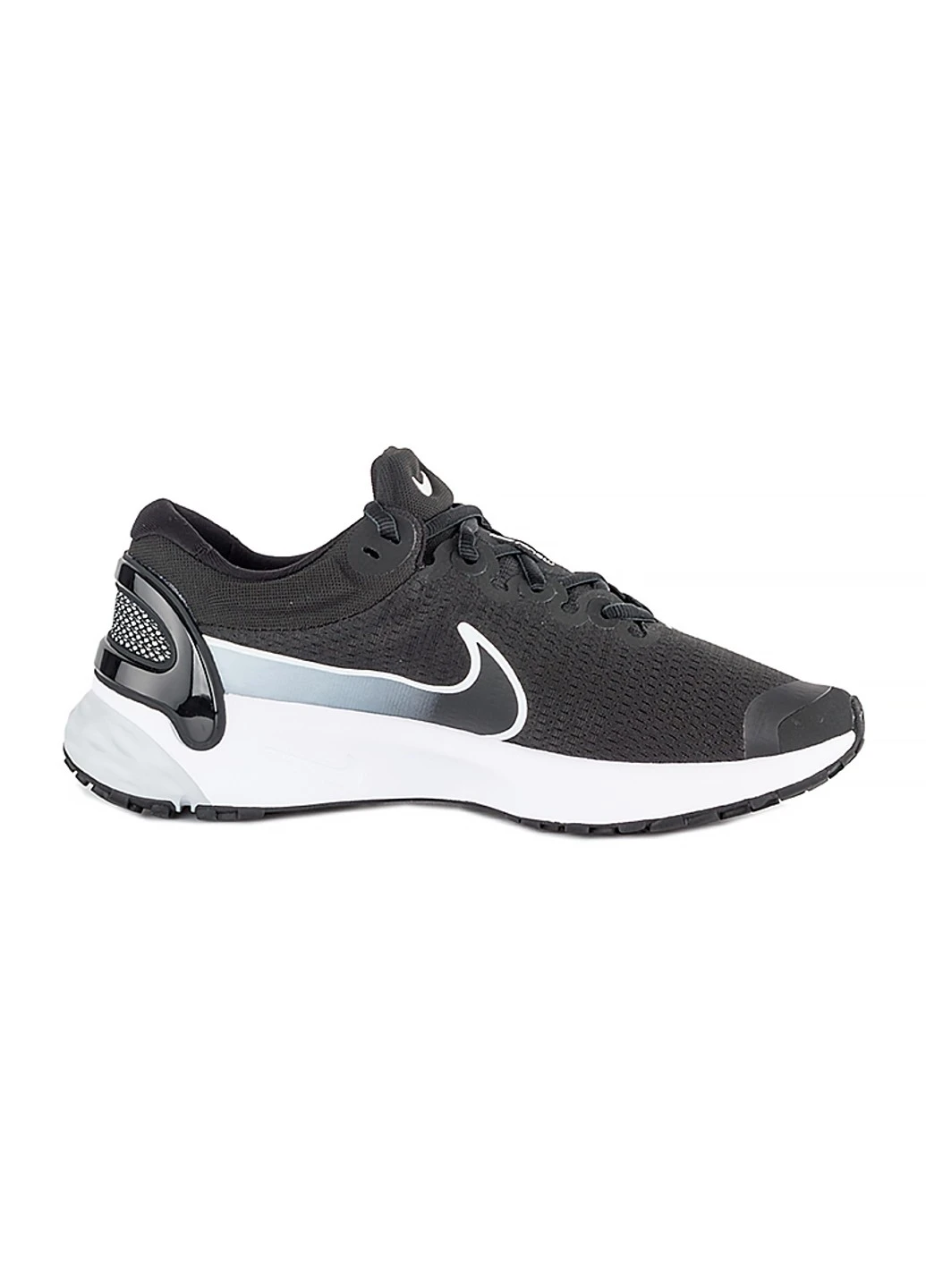 Чорні кросівки renew run 3 демісезон Nike