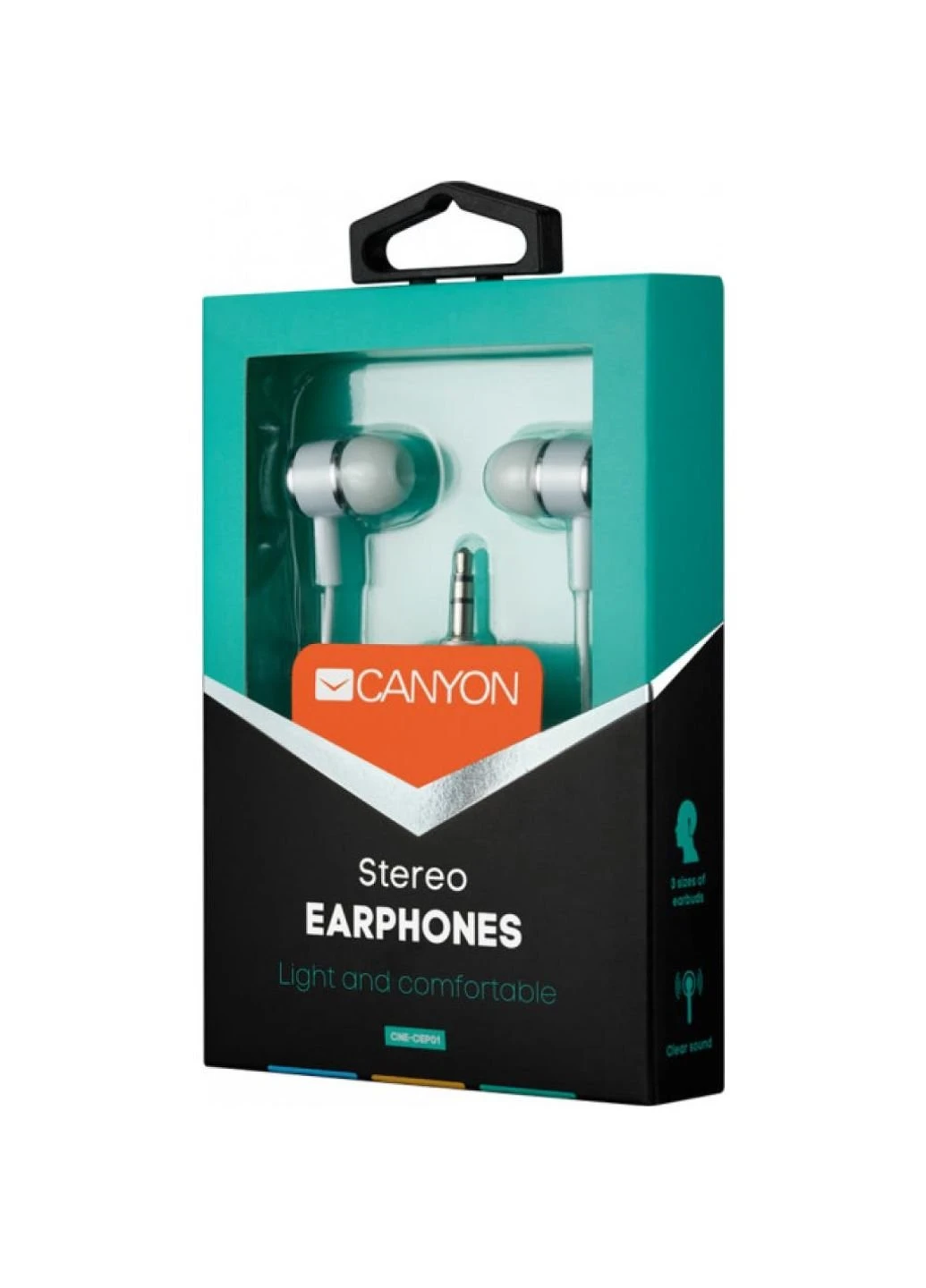 Наушники (CNE-CEPM01W) Canyon White (253546064)