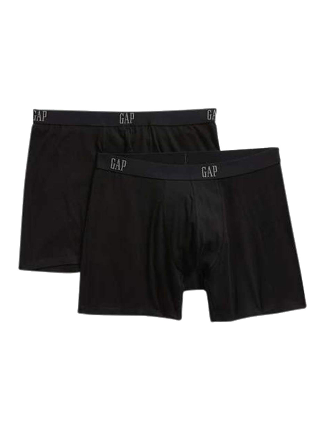 Труси (2 шт.) Gap боксери логотипи чорні повсякденні бавовна