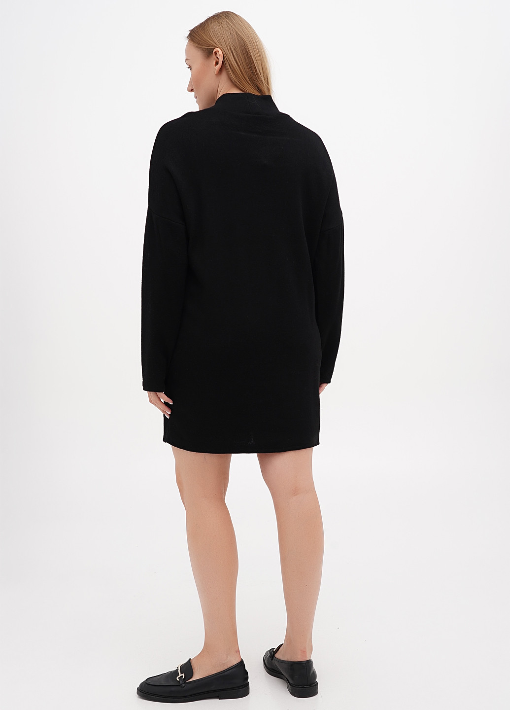 Чорна кежуал сукня сукня светр Minus однотонна