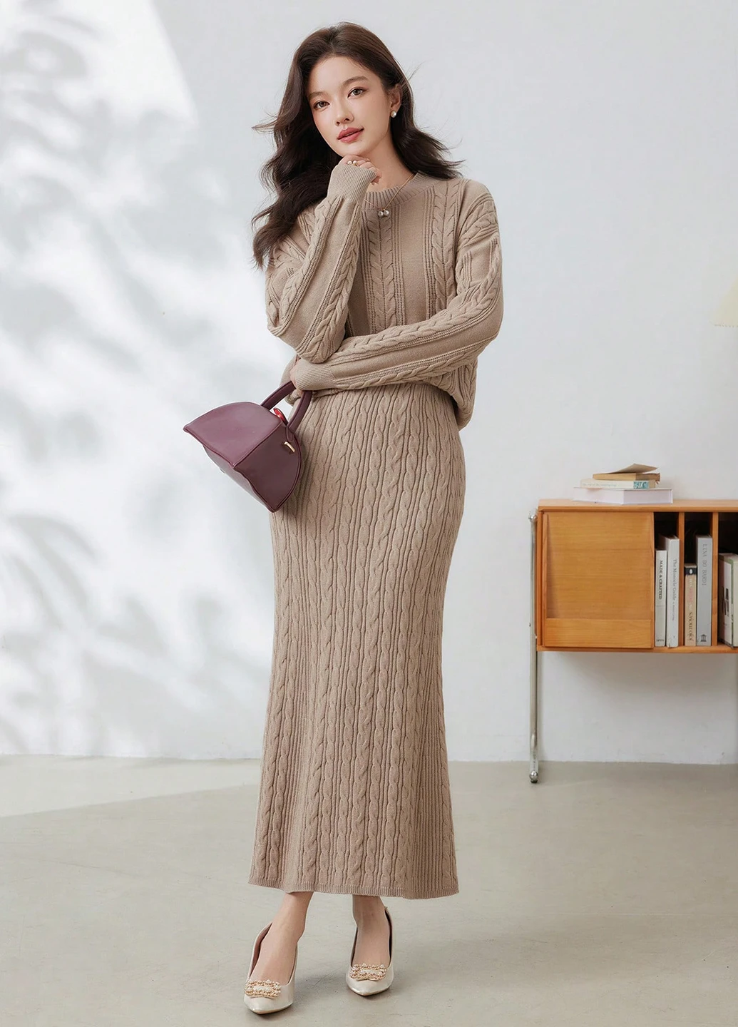 Костюм (светр, спідниця) SHEIN (340699598)