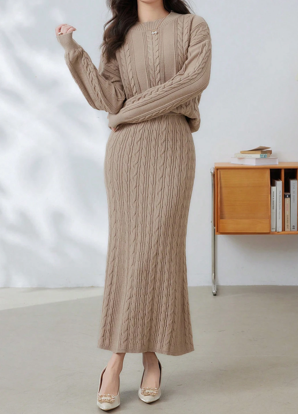 Костюм (светр, спідниця) SHEIN (340699598)