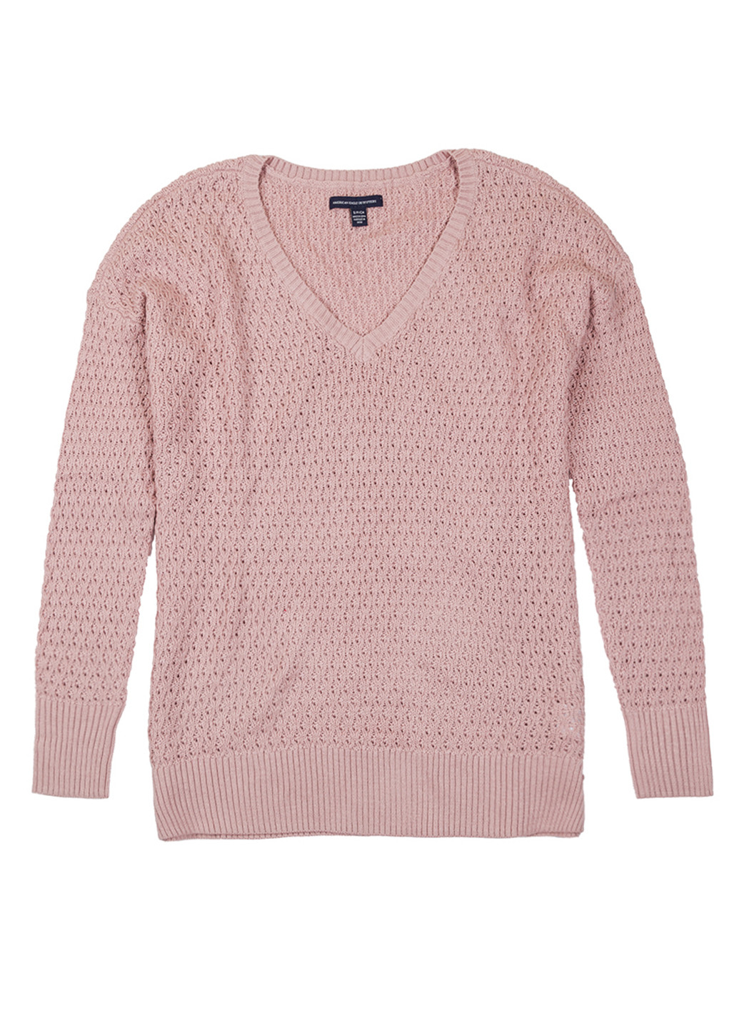 Светло-розовый зимний пуловер пуловер American Eagle