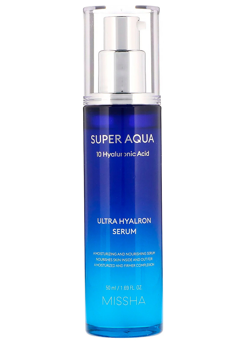 Зволожуюча сироватка для обличчя Super Aqua Ultra Hyalron Serum, 50 мл MISSHA (202413620)