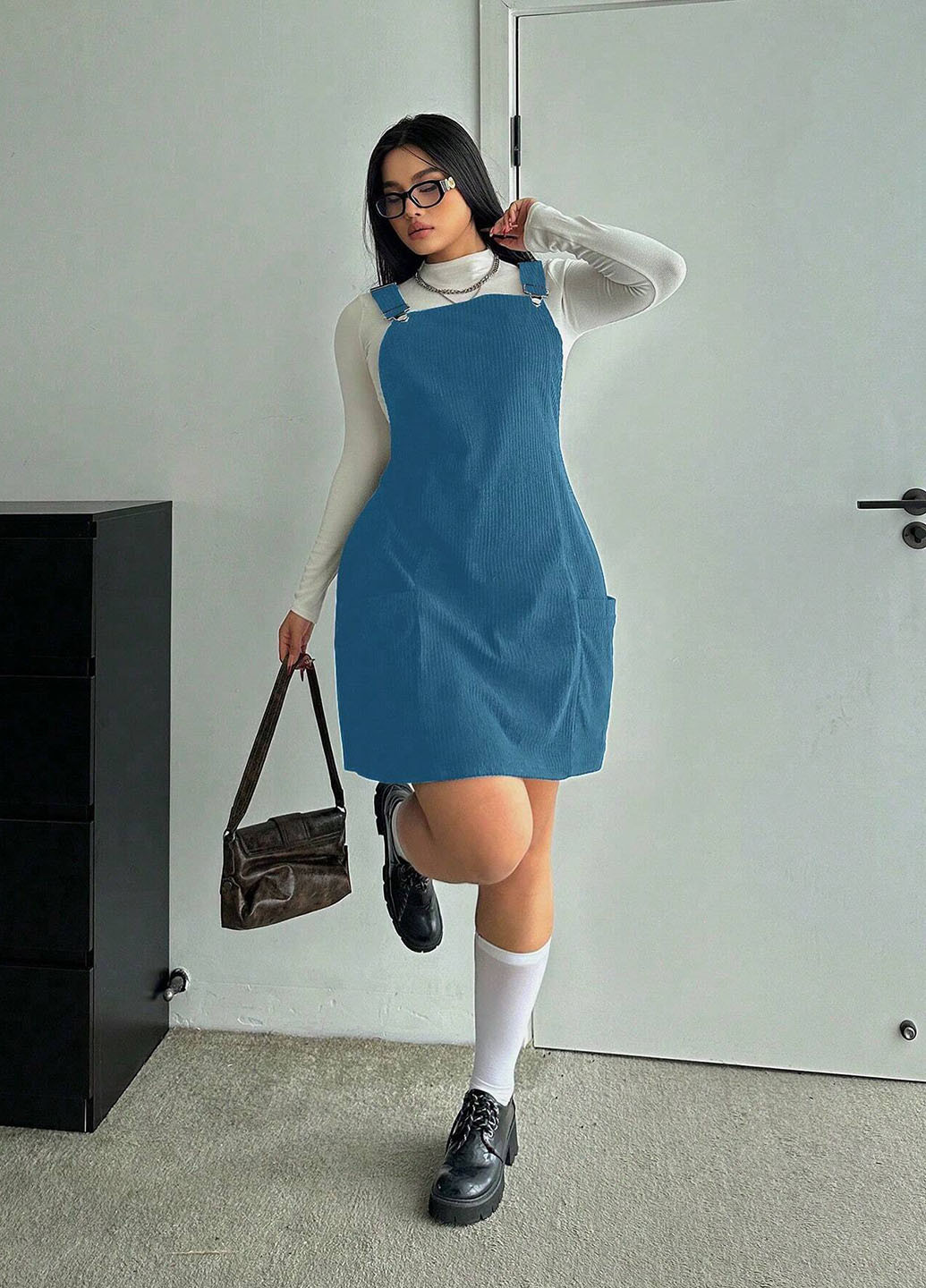 Демисезонный женский платье SHEIN однотонный