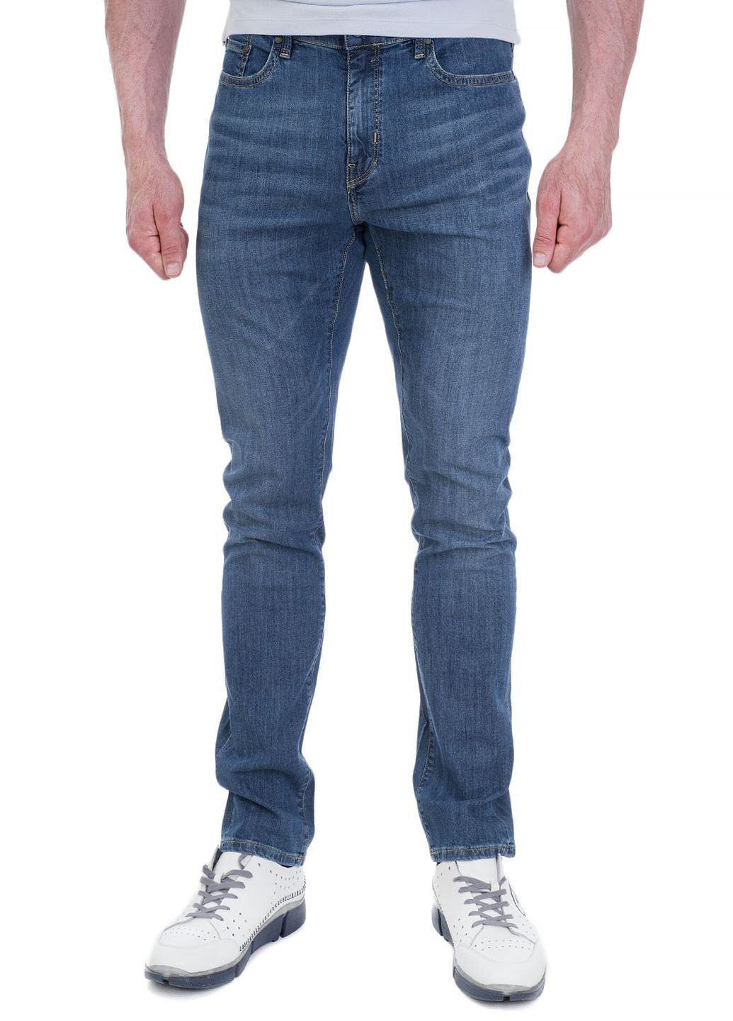 Голубые летние джинсы Bogner