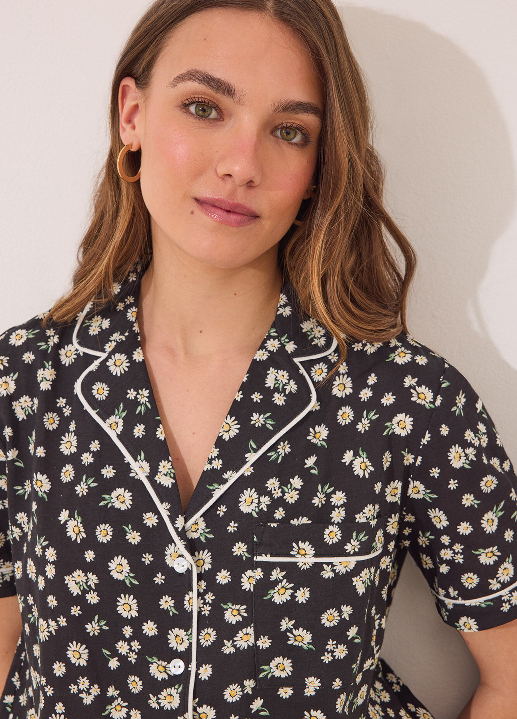 Черная всесезон пижама (сорочка, шорты) рубашка + шорты Women'secret