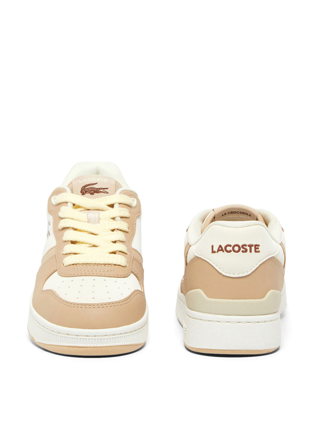 Кросівки Lacoste T-Clip Set бежеві демісезони (363646962)