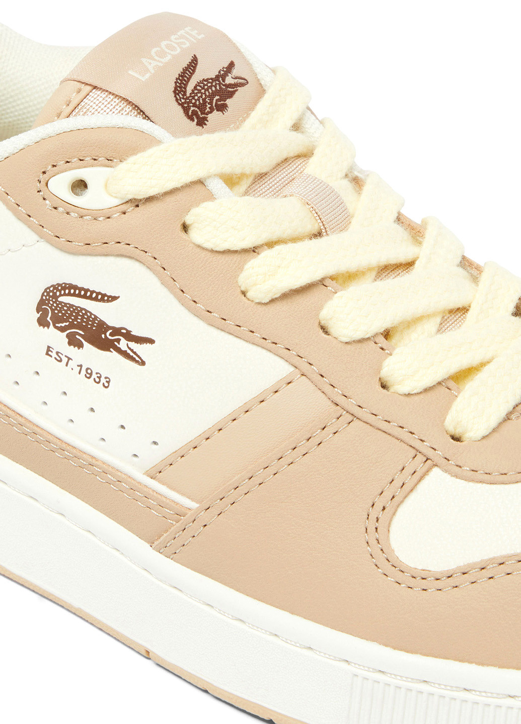 Кросівки Lacoste T-Clip Set бежеві демісезони (363646962)