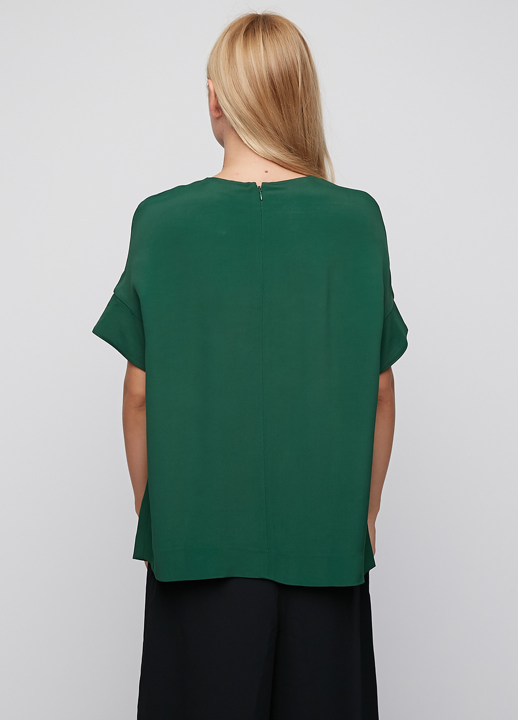 Зелёная блуза Cos