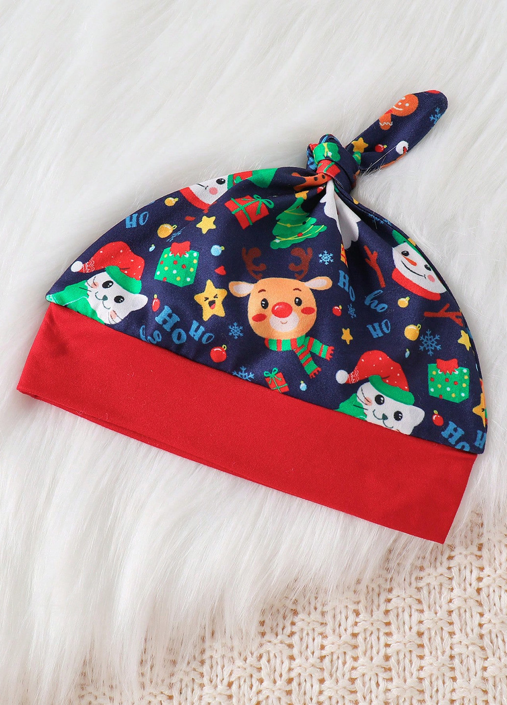 Зеленый зимний костюм (боди, брюки, шапочка) брючный SHEIN