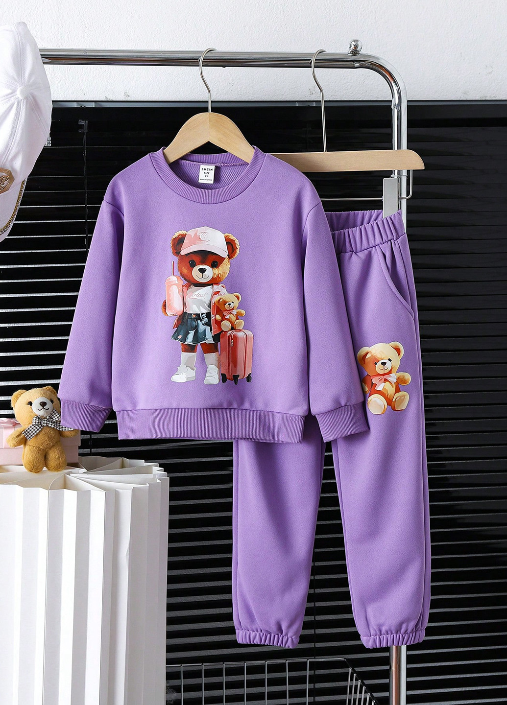 Костюм (свитшот, брюки) SHEIN (331739126)