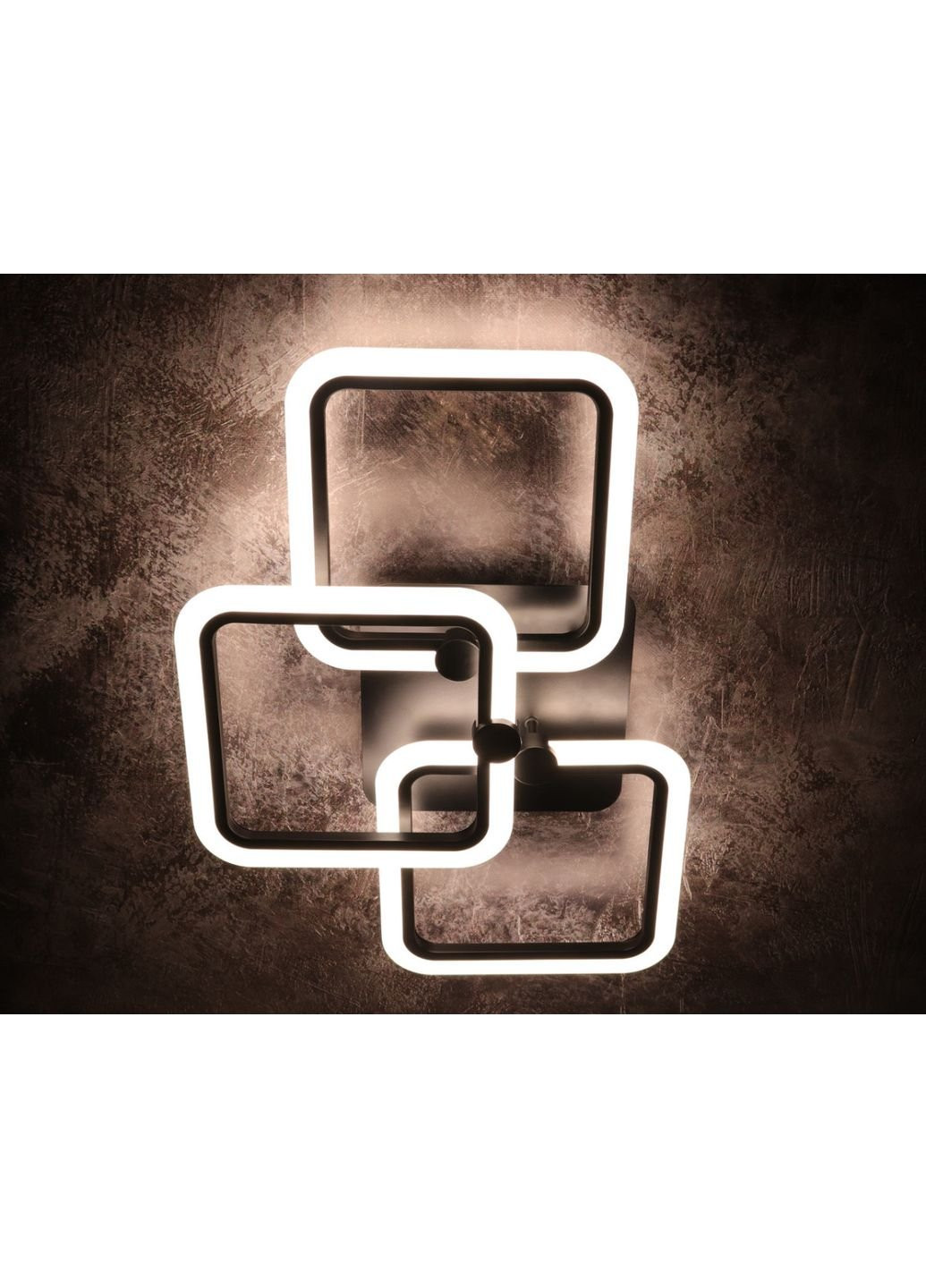 Люстра стельова LED з пультом A2503/3S-bk Чорний 11х41х60 см. Sunnysky (253630538)